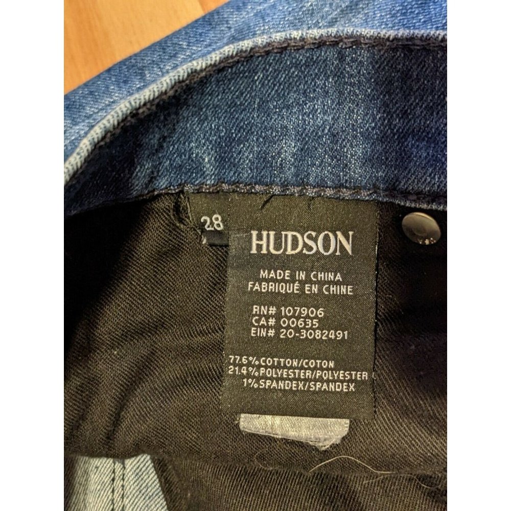 Hudson Womens Size 28 Krista Crop Super Skinny Jeans - Picture 5 of 9
